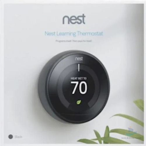 SEALED Black Matte Google / Nest 3rd Gen Programmable Thermostat T3016US