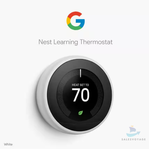 SEALED: White Google / Nest 3rd Gen Learning Thermostat T3017US