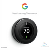 SEALED: Mirror Black, Google / Nest 3rd Gen Learning Thermostat T3018US